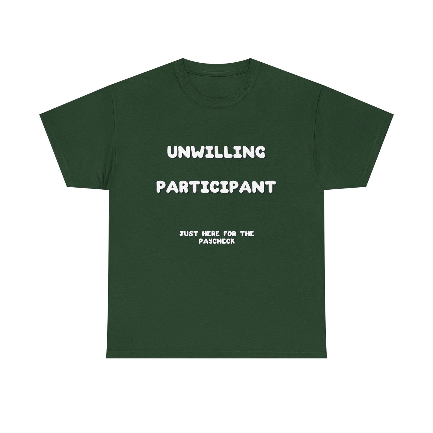 Unwilling Unisex Heavy Cotton Tee