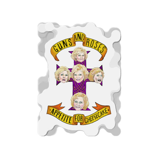Golden Die-Cut Magnets