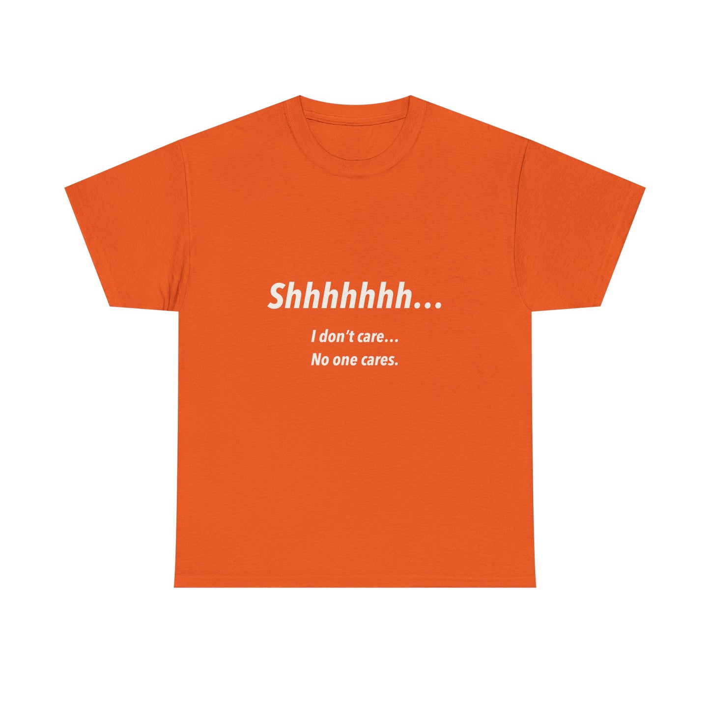 Don’t care Unisex Heavy Cotton Tee