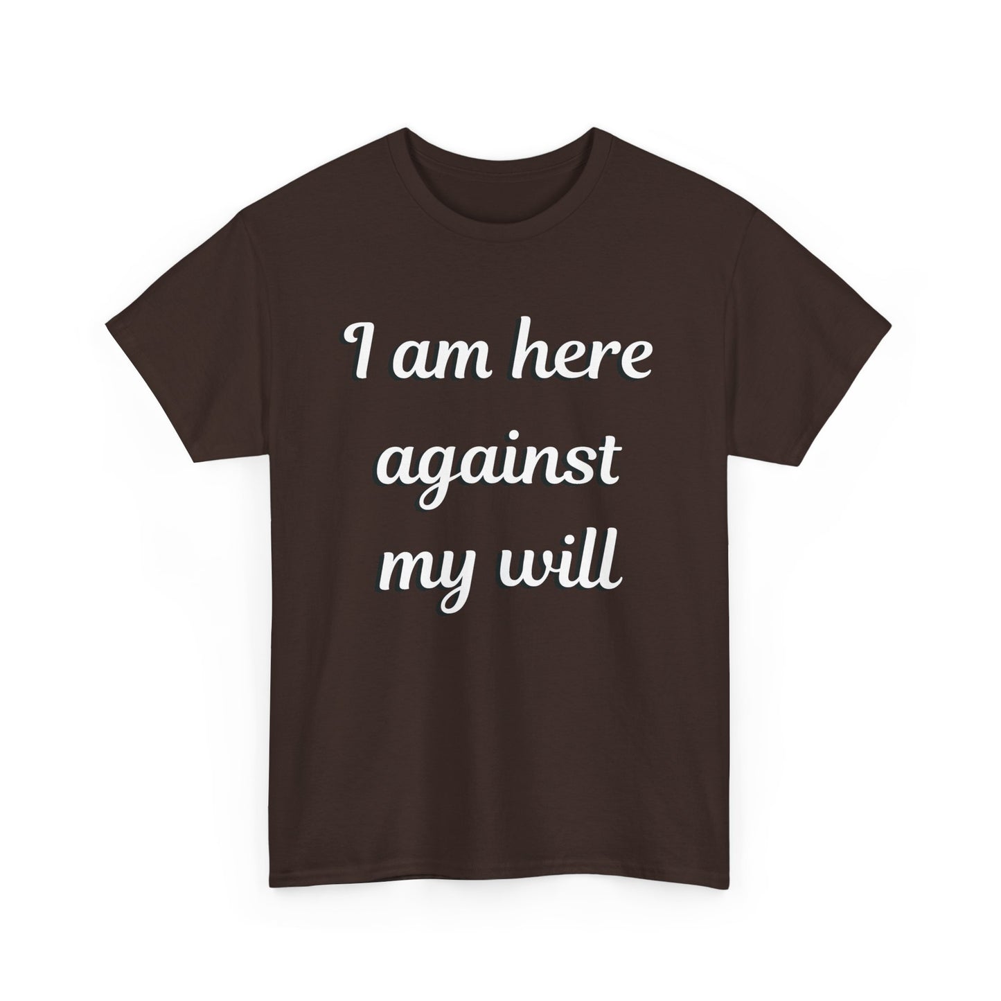 I am here Unisex Heavy Cotton Tee