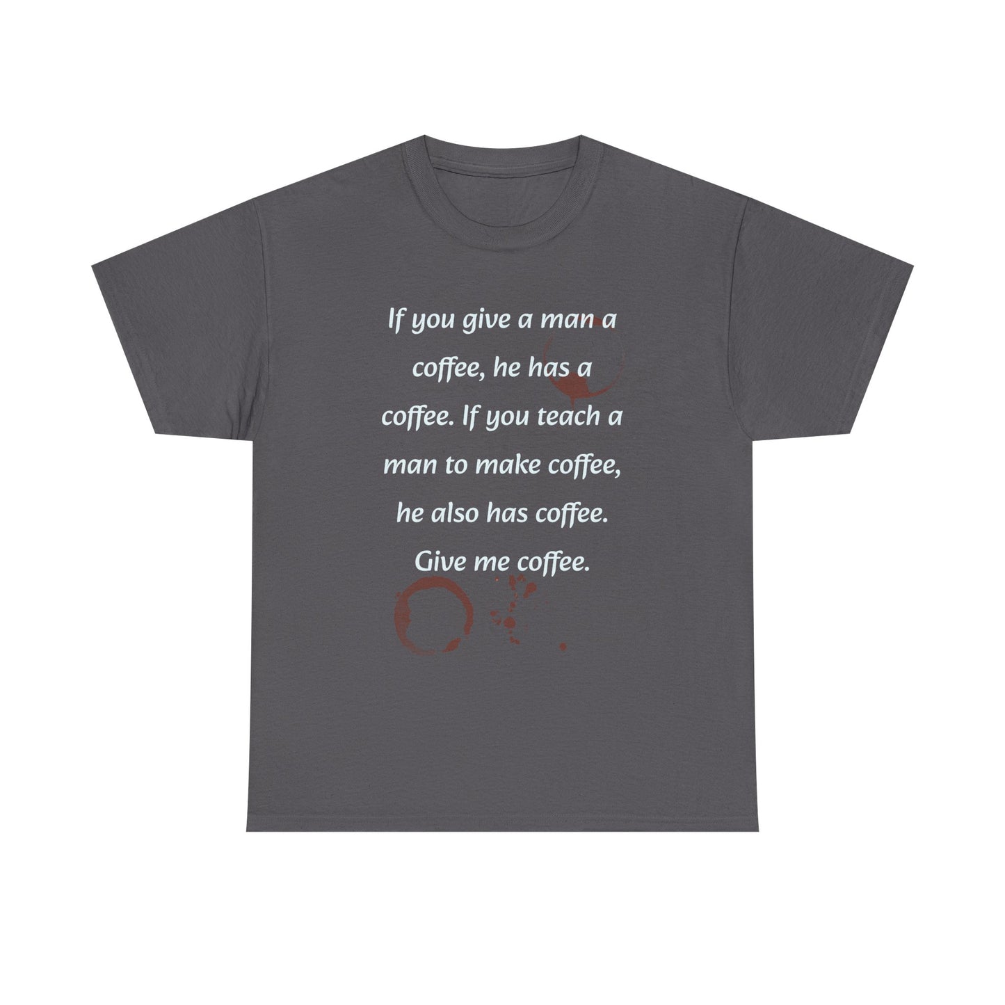 Coffee Lover Unisex Heavy Cotton Tee