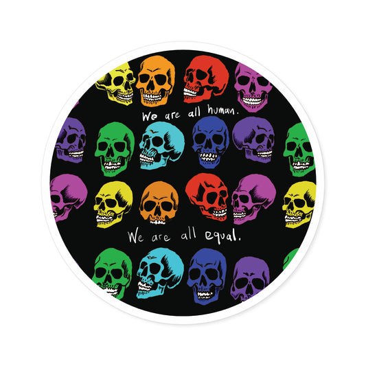 Round Stickers, Indoor\Outdoor - Equality