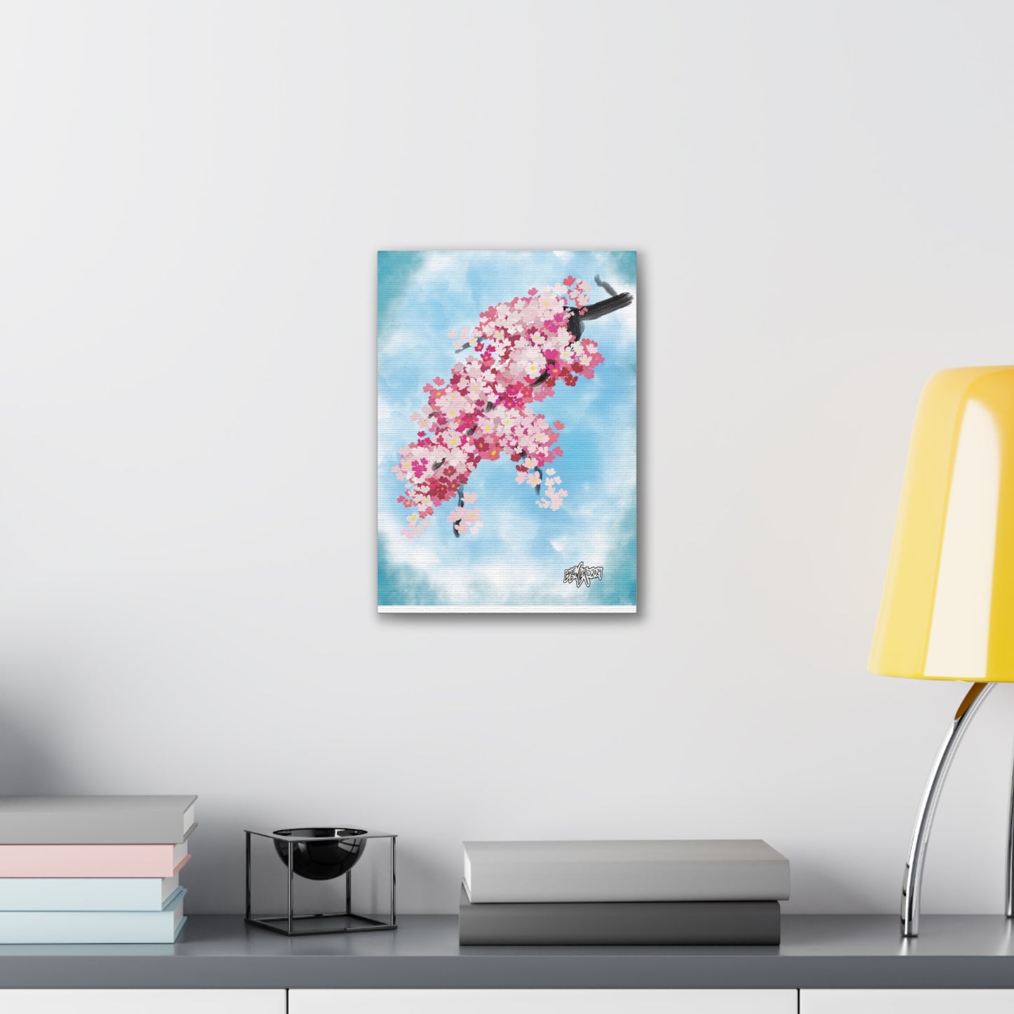 Stretched Canvas Print - Cherry Blossom