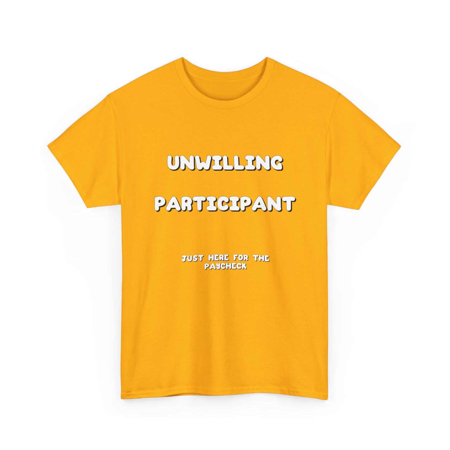 Unwilling Unisex Heavy Cotton Tee