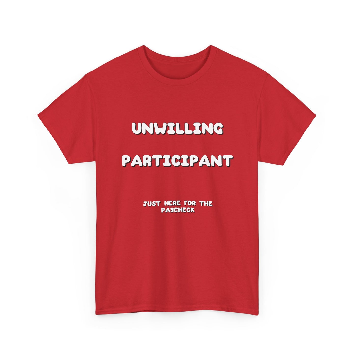 Unwilling Unisex Heavy Cotton Tee