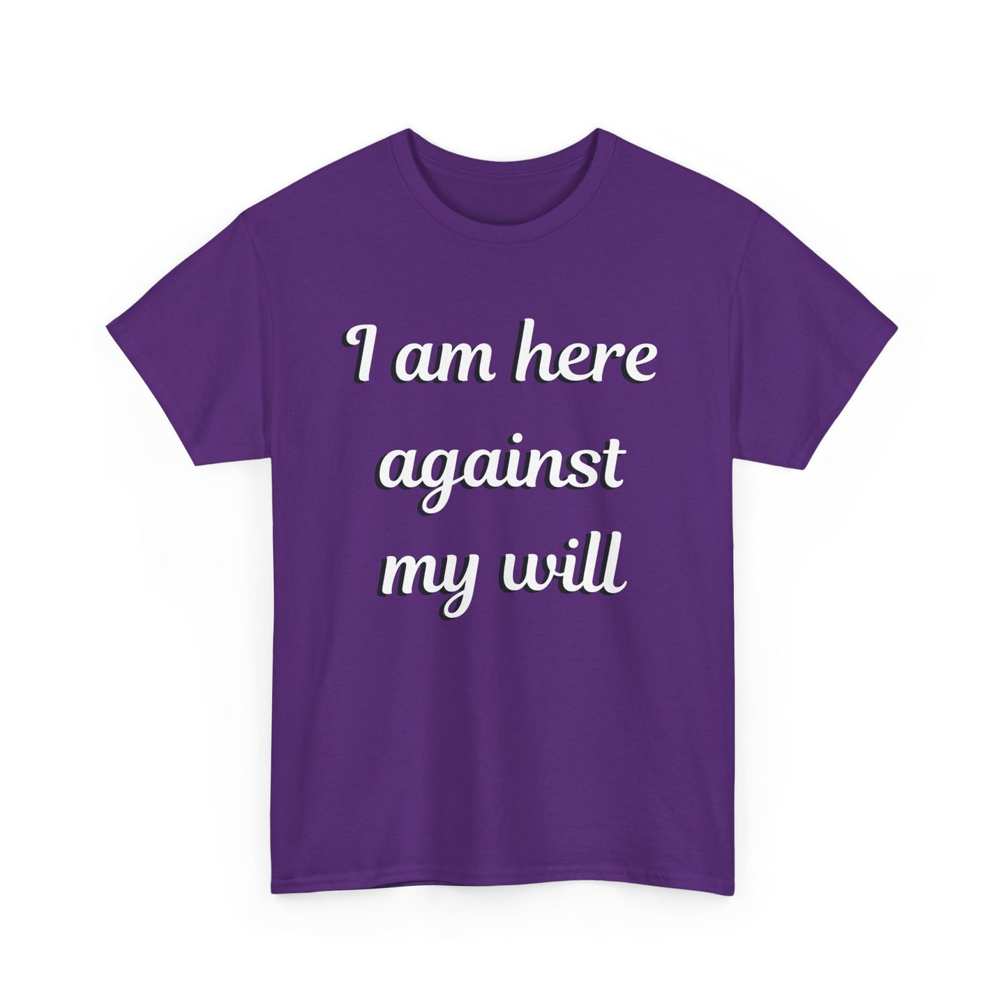 I am here Unisex Heavy Cotton Tee