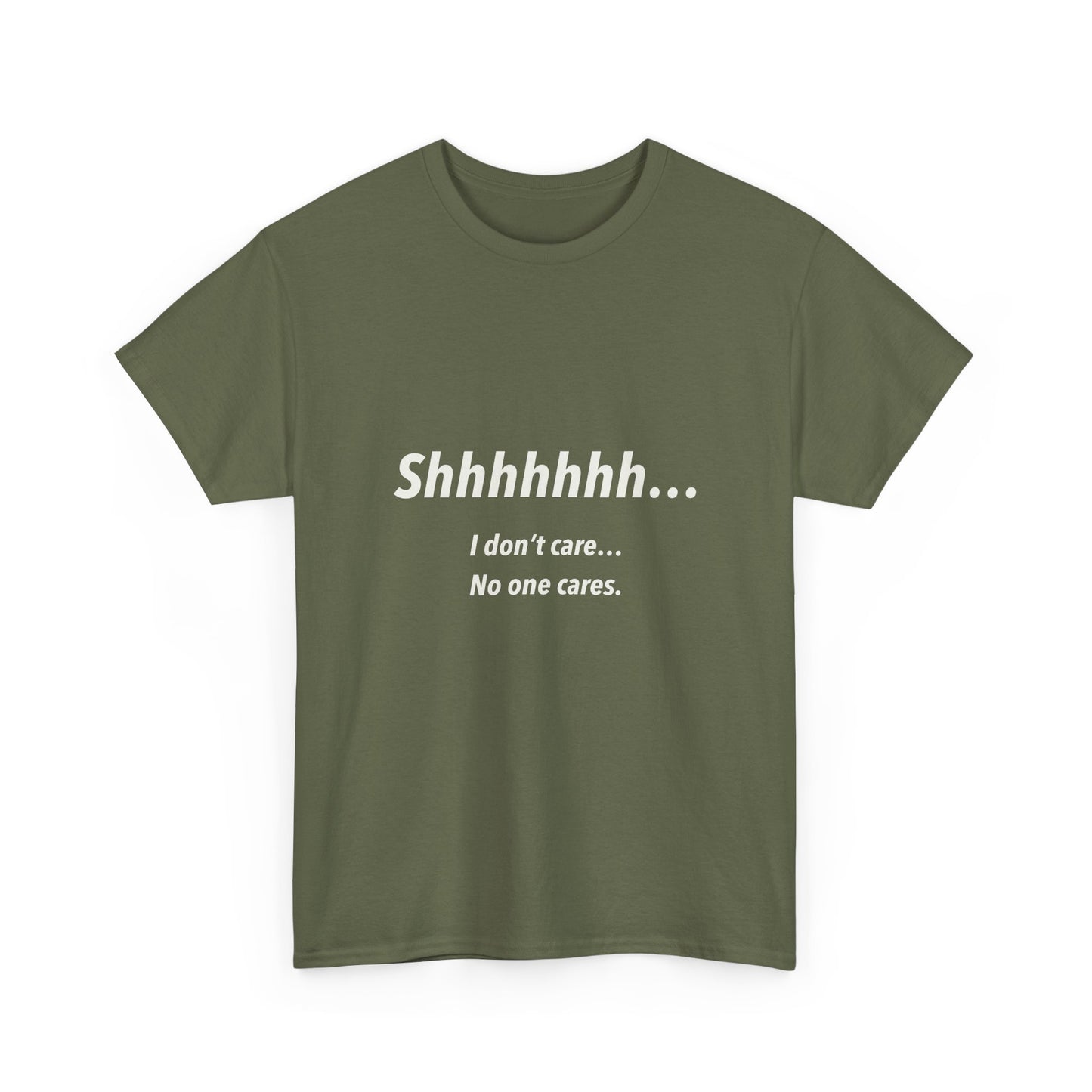 Don’t care Unisex Heavy Cotton Tee