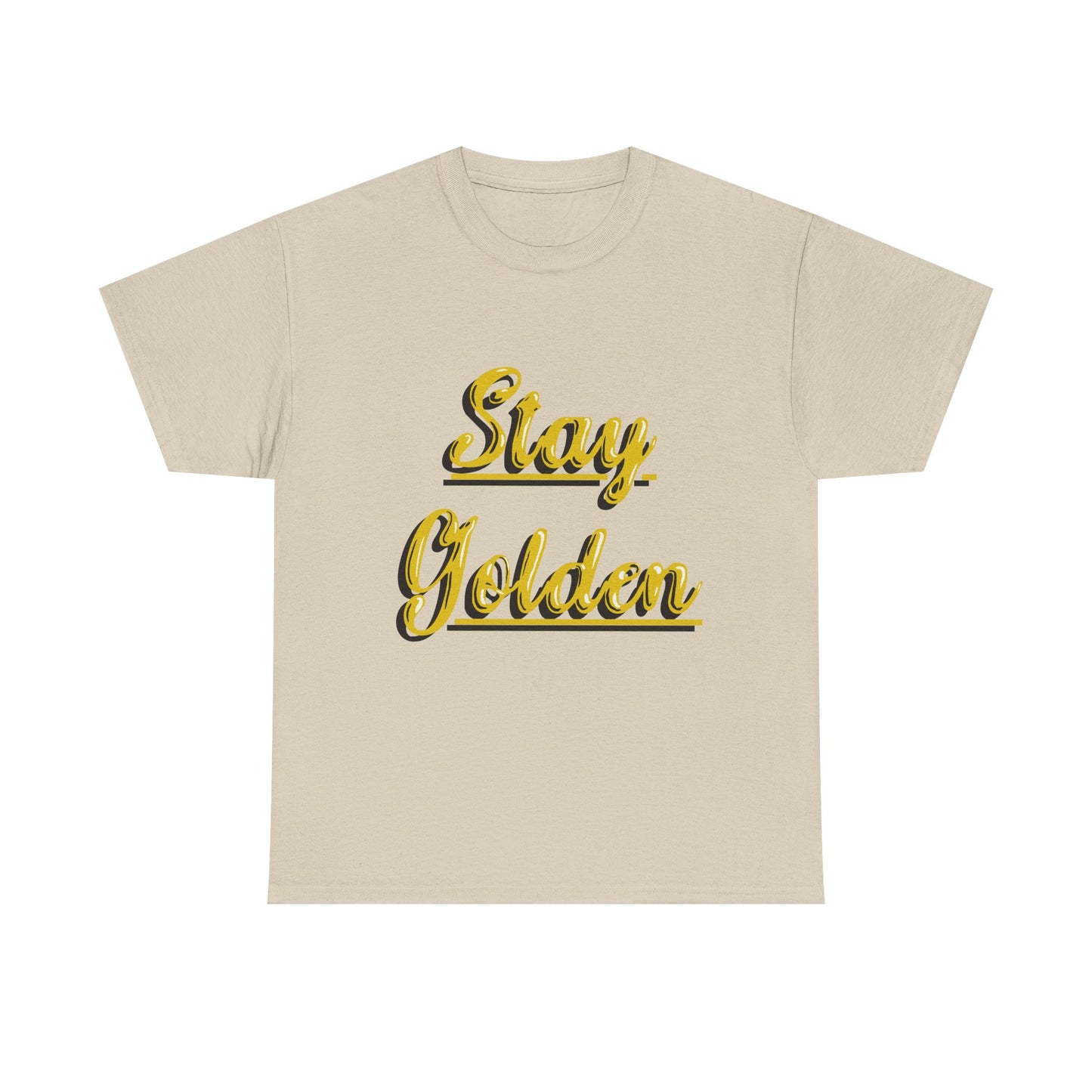 Stay Golden Unisex Heavy Cotton Tee