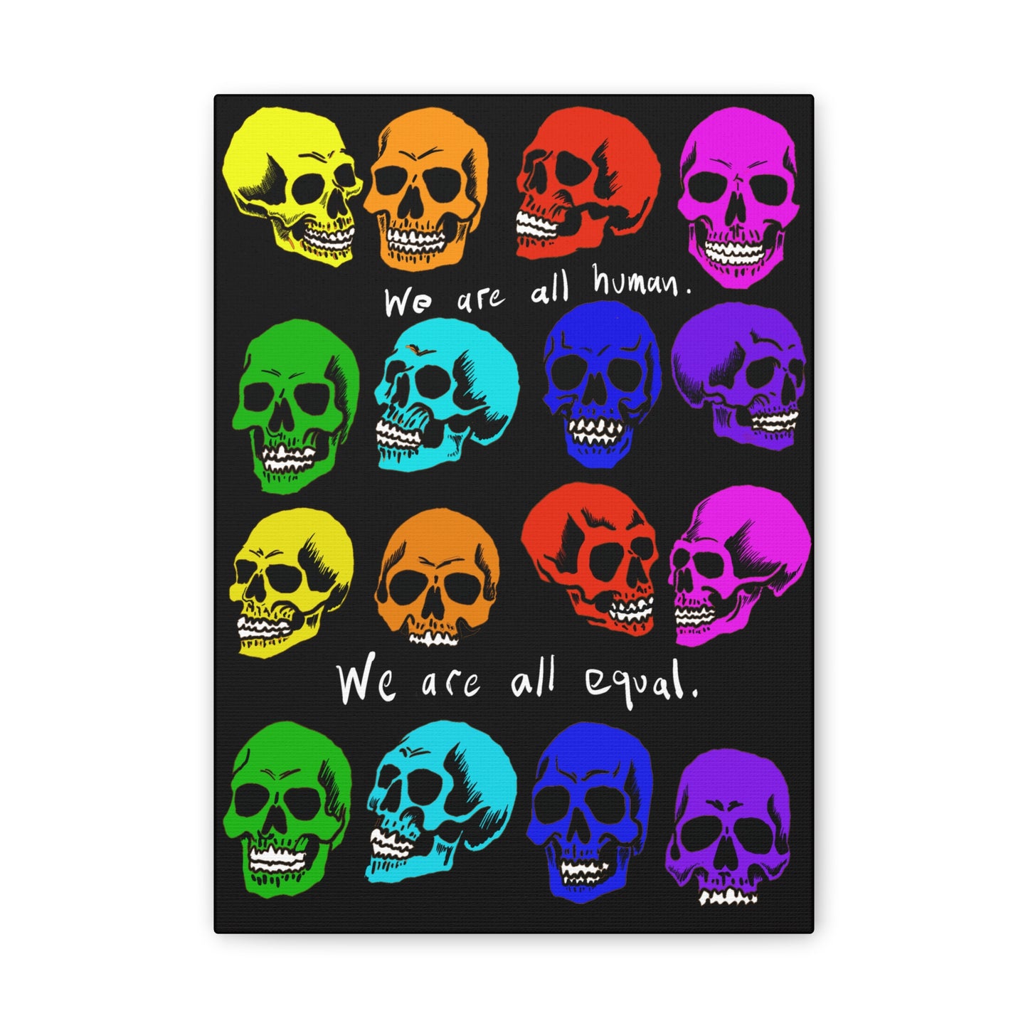 Stretched Canvas Print - Equality