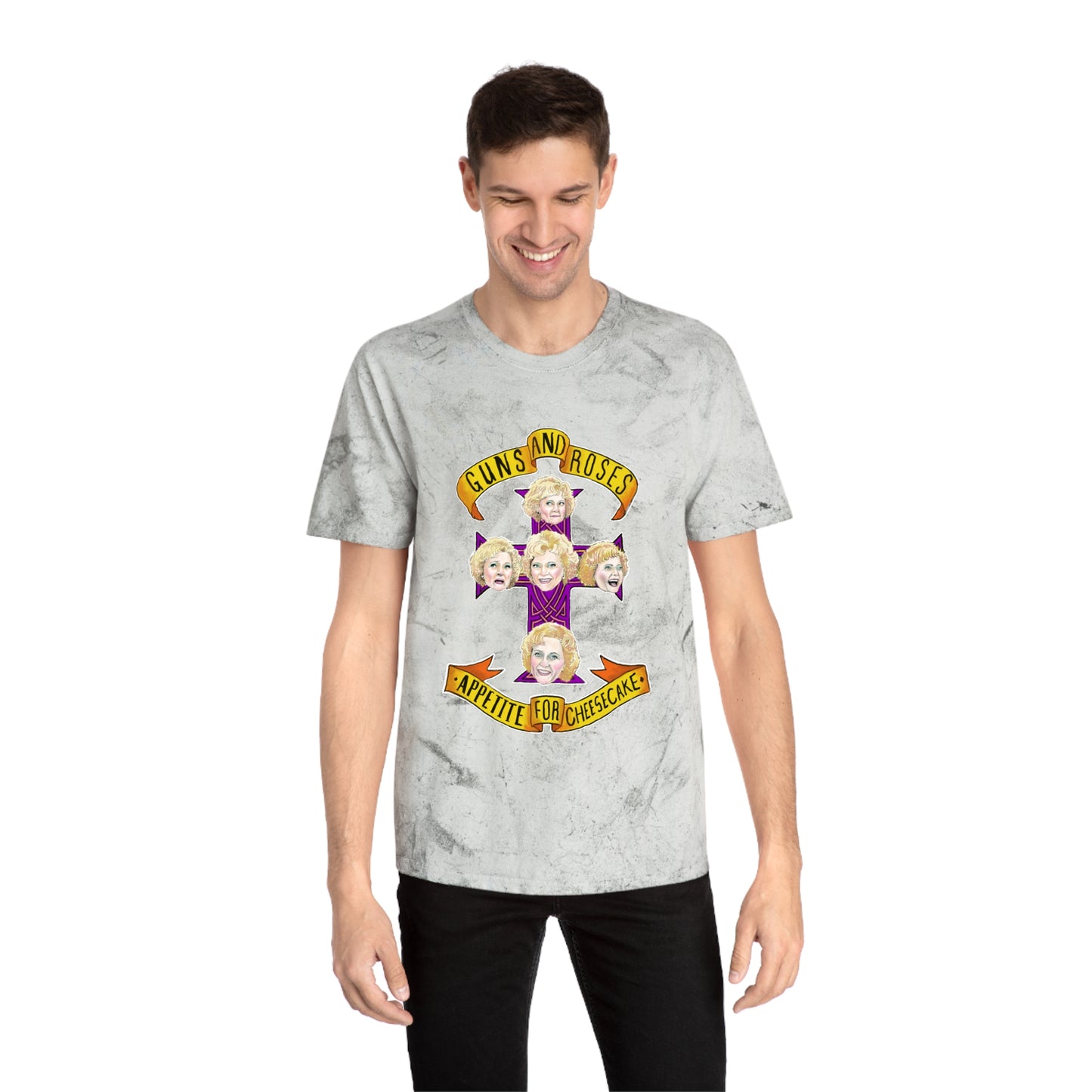 Unisex Color Blast T-Shirt - Appetite for Cheesecake