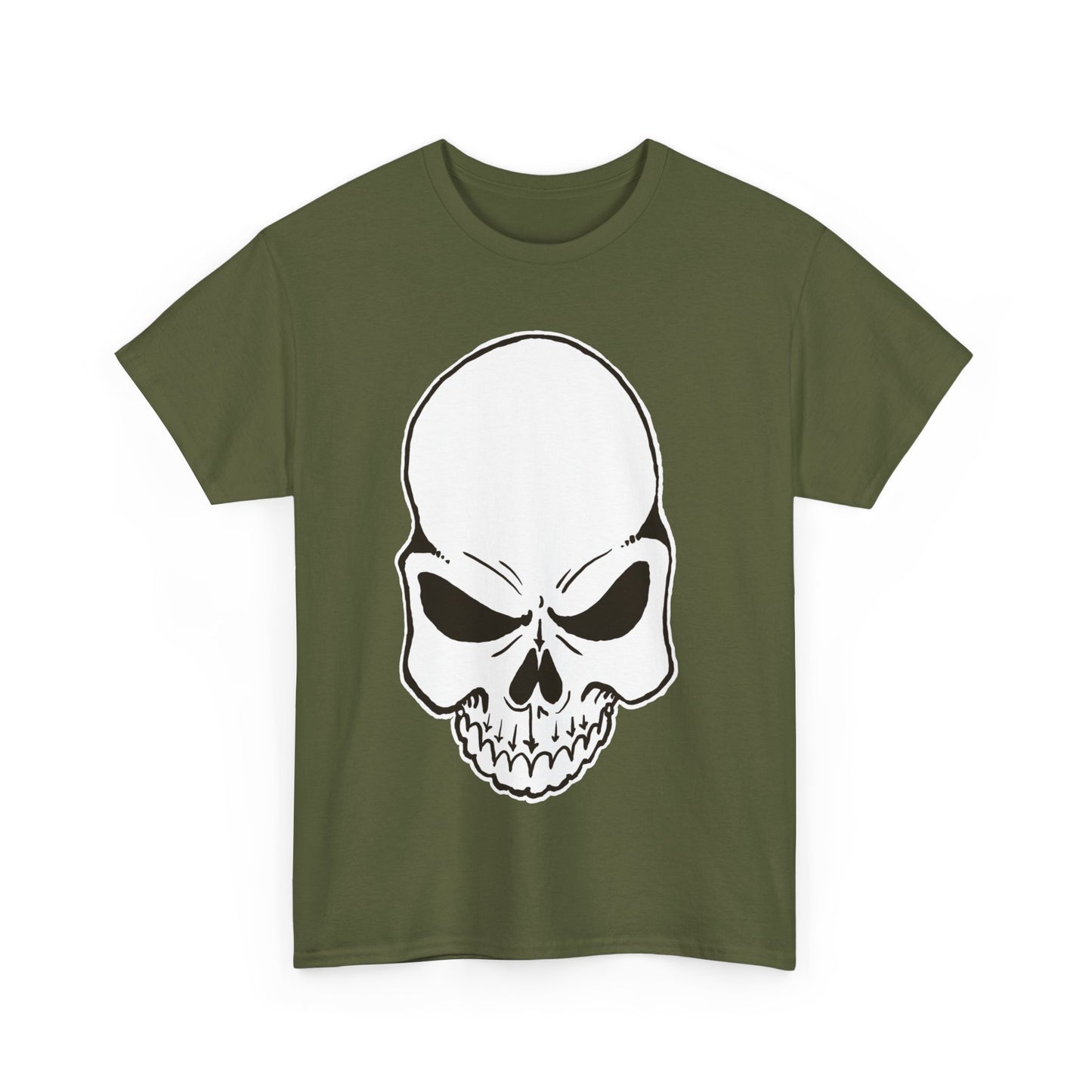 Unisex Heavy Cotton Tee - Skull