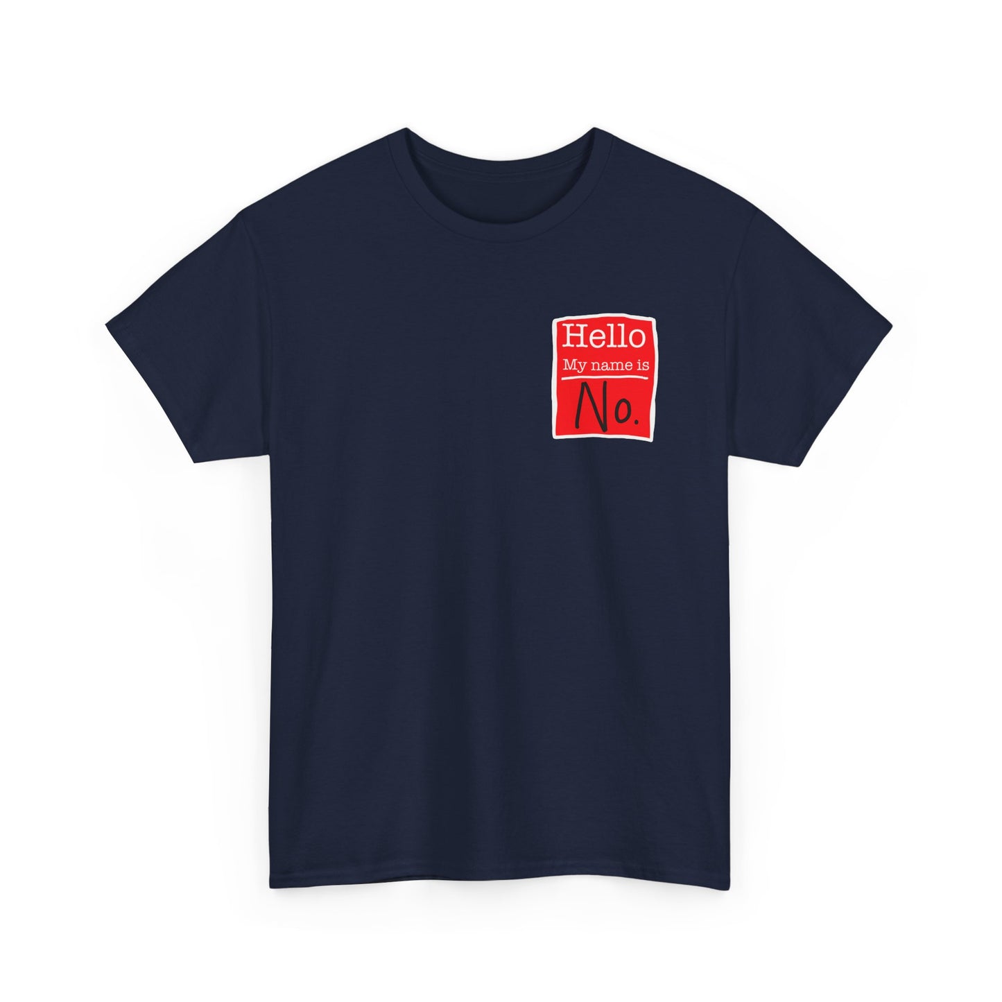 Name tag no Unisex Heavy Cotton Tee